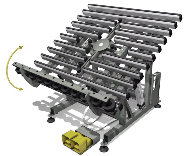 Manual Assembly Benches Ba 411 Tilting work bench Tekna